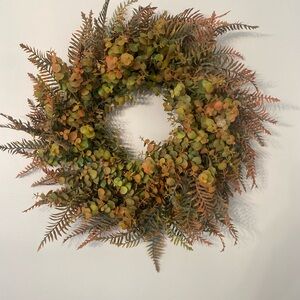 Fern and Eucalyptus Wreath